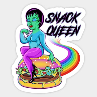 Snack Queen Sticker